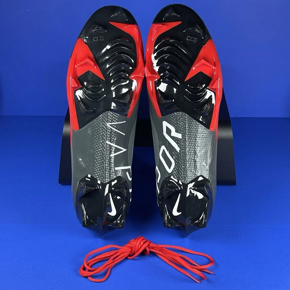 Nike Vapor Edge 360 Pro TB Men's 14‎ Black Red Football Cleats DV0778-001
